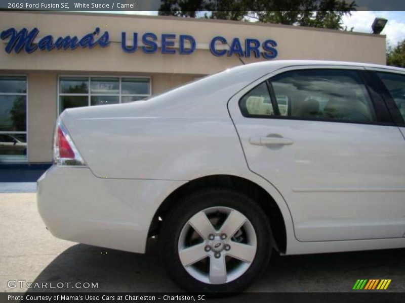 White Suede / Camel 2009 Ford Fusion SE