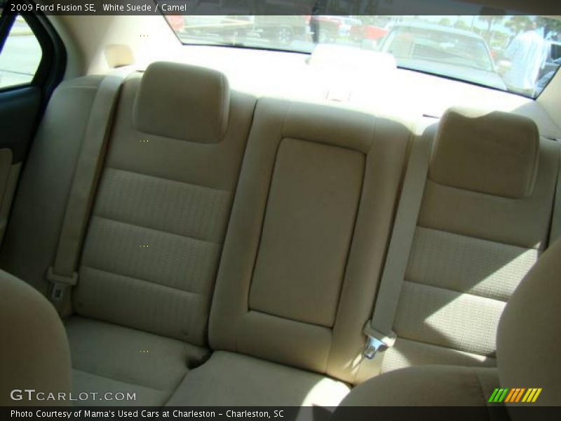 White Suede / Camel 2009 Ford Fusion SE