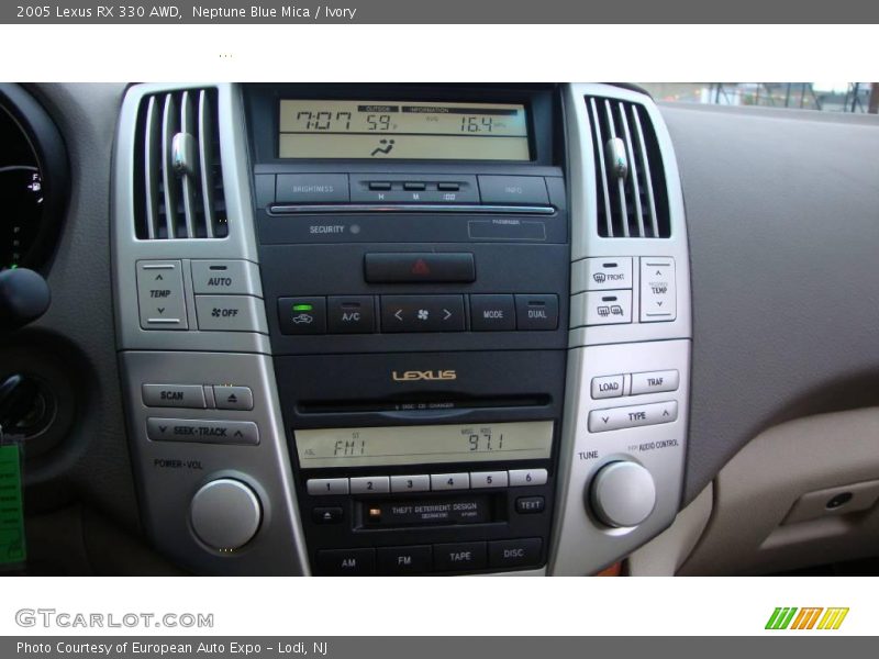 Neptune Blue Mica / Ivory 2005 Lexus RX 330 AWD