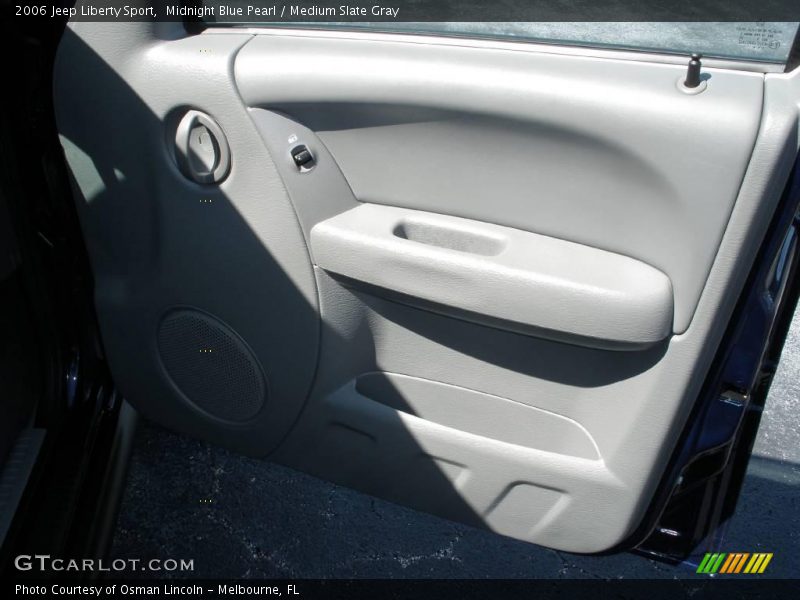Midnight Blue Pearl / Medium Slate Gray 2006 Jeep Liberty Sport