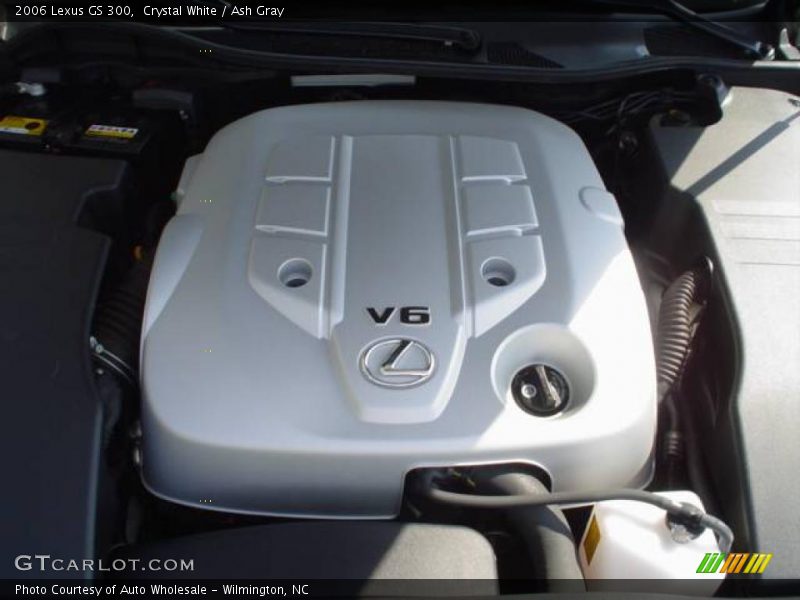 Crystal White / Ash Gray 2006 Lexus GS 300