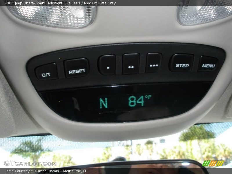 Midnight Blue Pearl / Medium Slate Gray 2006 Jeep Liberty Sport