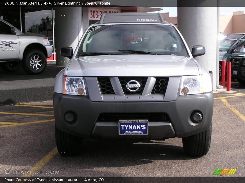 Silver Lightning / Steel/Graphite 2008 Nissan Xterra S 4x4
