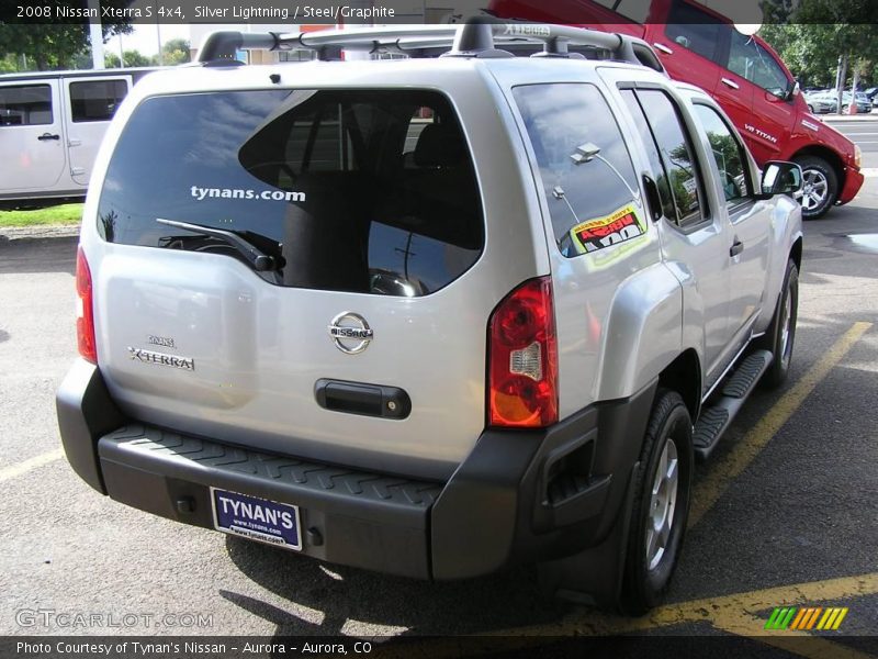 Silver Lightning / Steel/Graphite 2008 Nissan Xterra S 4x4