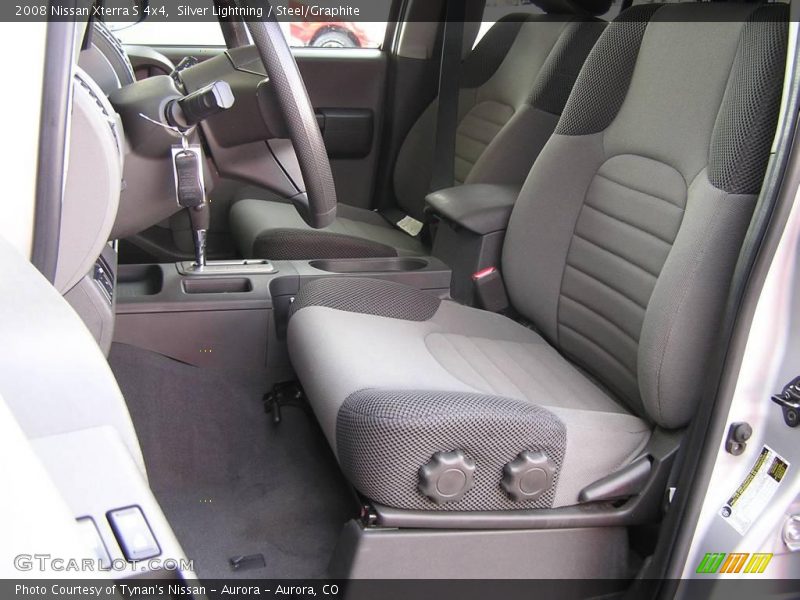 Silver Lightning / Steel/Graphite 2008 Nissan Xterra S 4x4