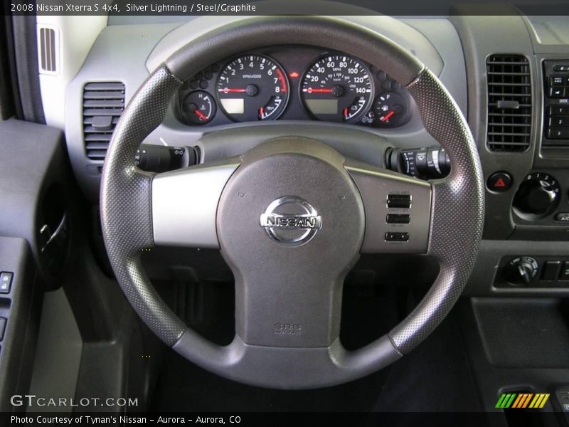 Silver Lightning / Steel/Graphite 2008 Nissan Xterra S 4x4