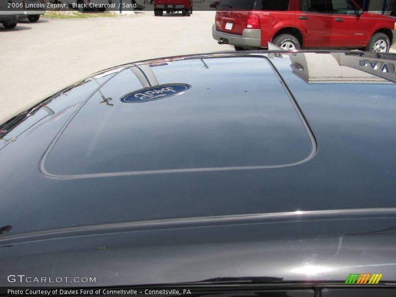 Black Clearcoat / Sand 2006 Lincoln Zephyr
