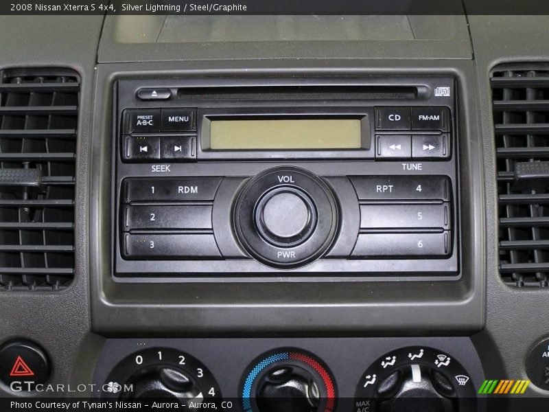 Silver Lightning / Steel/Graphite 2008 Nissan Xterra S 4x4
