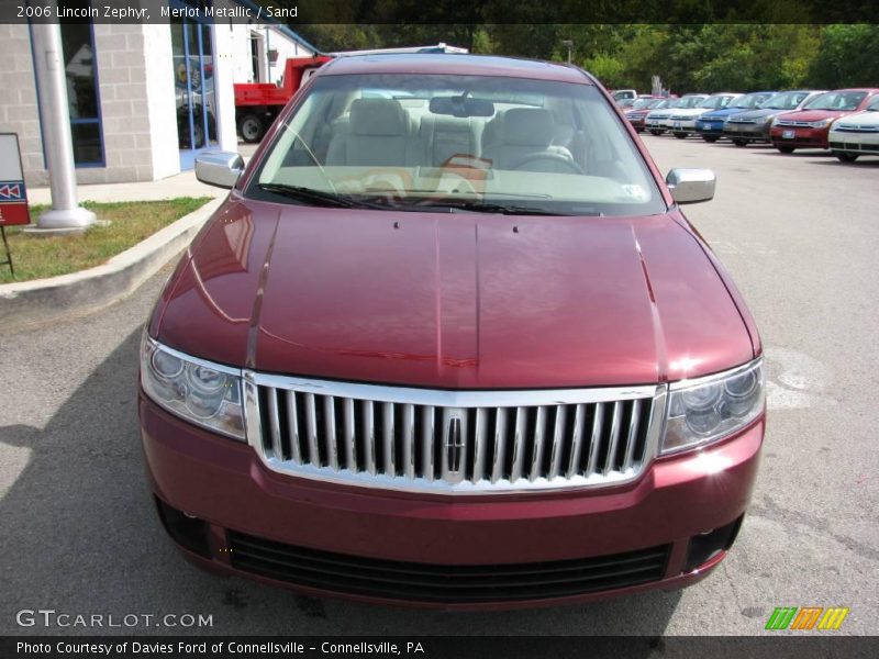 Merlot Metallic / Sand 2006 Lincoln Zephyr