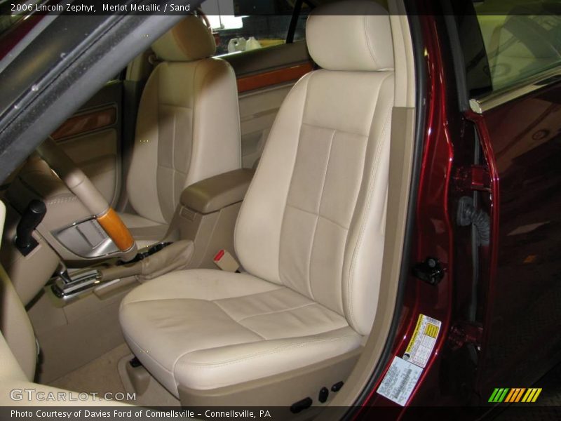 Merlot Metallic / Sand 2006 Lincoln Zephyr