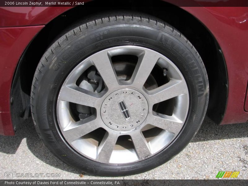 Merlot Metallic / Sand 2006 Lincoln Zephyr