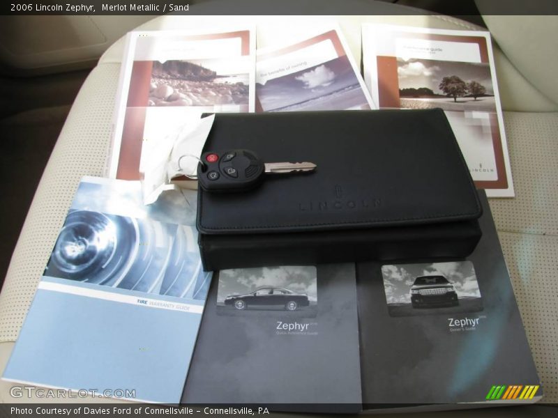 Merlot Metallic / Sand 2006 Lincoln Zephyr