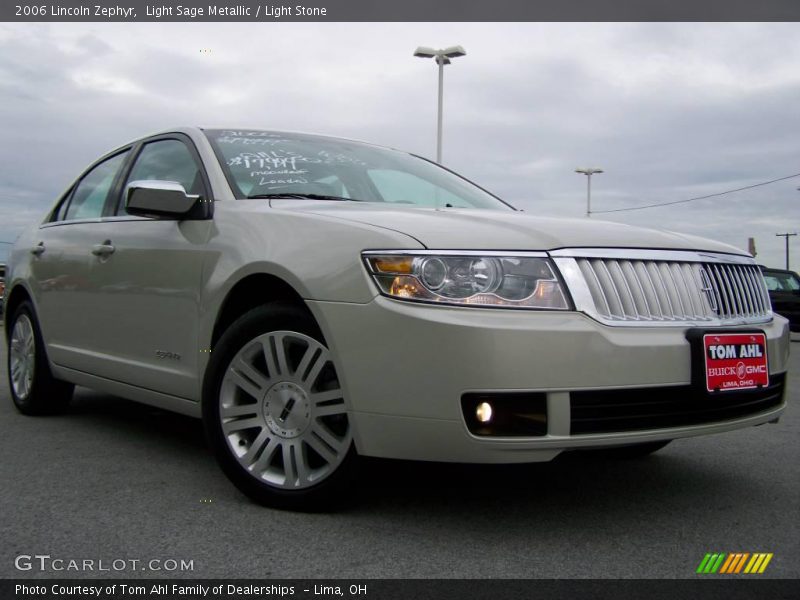 Light Sage Metallic / Light Stone 2006 Lincoln Zephyr