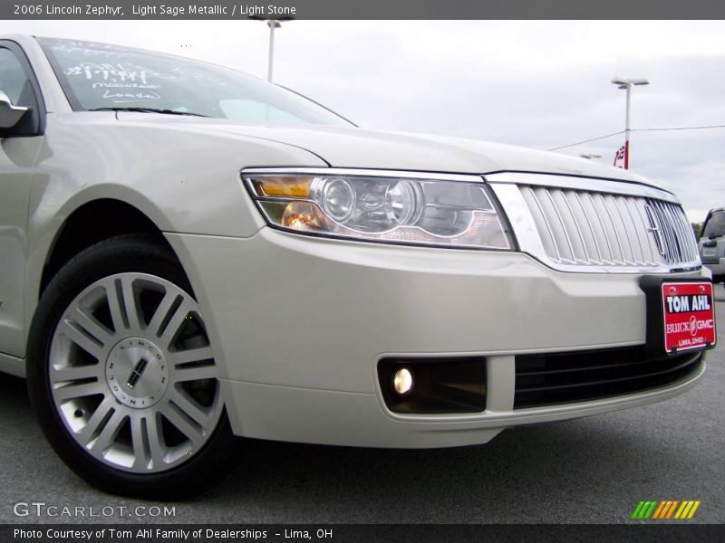Light Sage Metallic / Light Stone 2006 Lincoln Zephyr