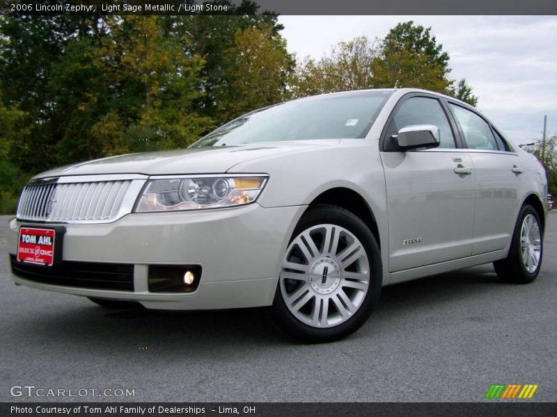 Light Sage Metallic / Light Stone 2006 Lincoln Zephyr