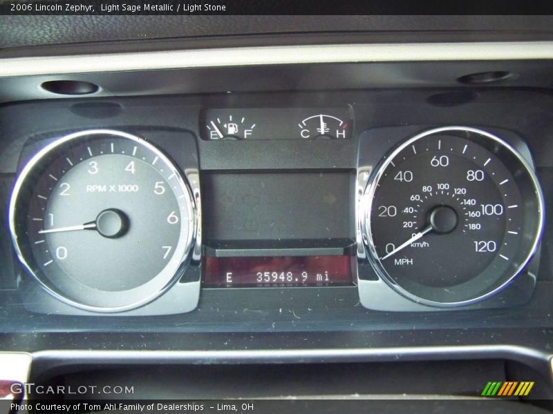 Light Sage Metallic / Light Stone 2006 Lincoln Zephyr