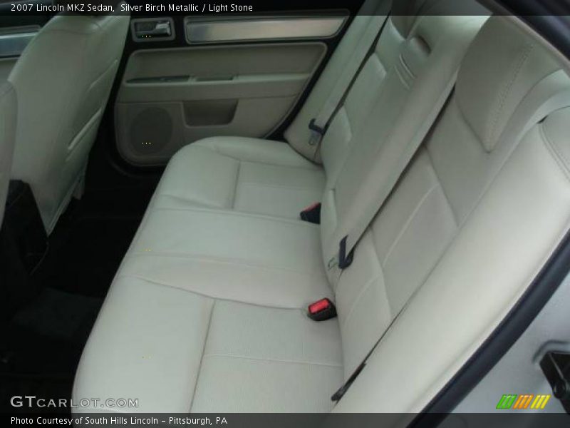 Silver Birch Metallic / Light Stone 2007 Lincoln MKZ Sedan