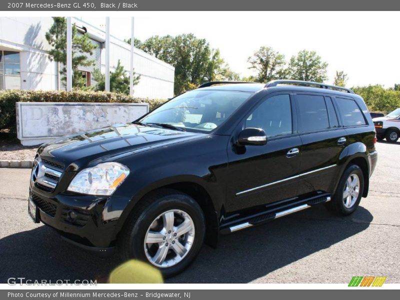 Black / Black 2007 Mercedes-Benz GL 450
