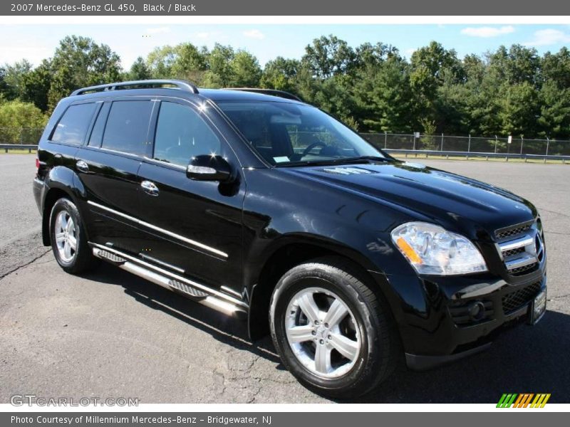 Black / Black 2007 Mercedes-Benz GL 450