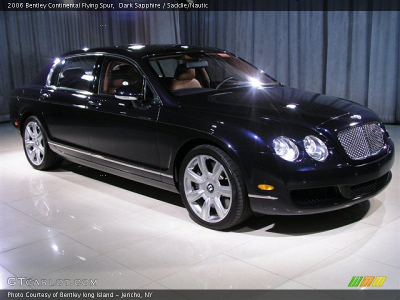 Dark Sapphire / Saddle/Nautic 2006 Bentley Continental Flying Spur