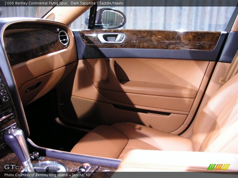 Dark Sapphire / Saddle/Nautic 2006 Bentley Continental Flying Spur