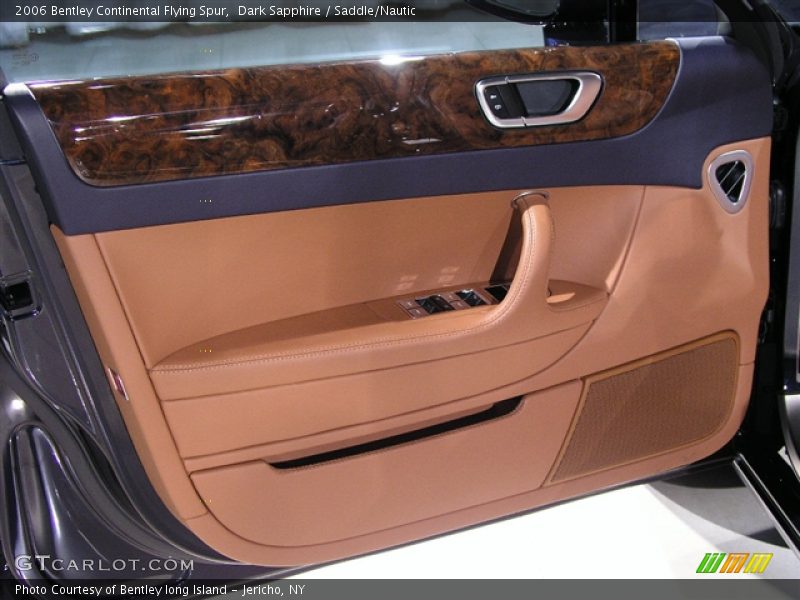 Dark Sapphire / Saddle/Nautic 2006 Bentley Continental Flying Spur