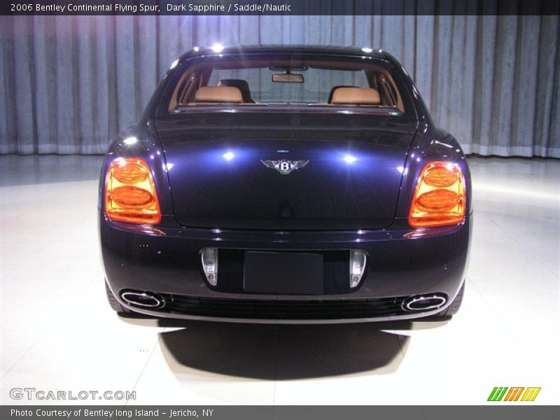 Dark Sapphire / Saddle/Nautic 2006 Bentley Continental Flying Spur