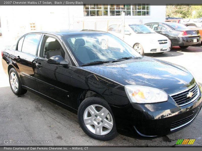 Black / Ebony Black 2007 Chevrolet Malibu LT Sedan