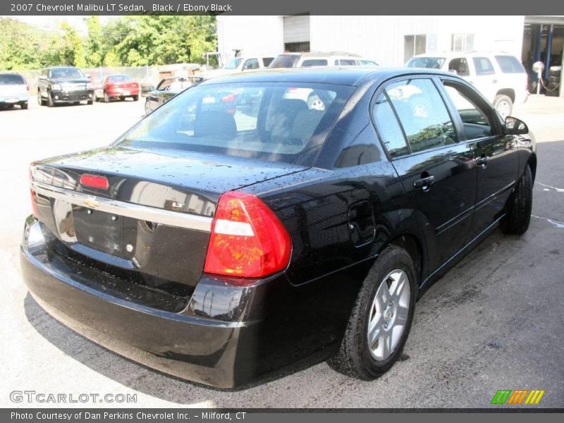 Black / Ebony Black 2007 Chevrolet Malibu LT Sedan