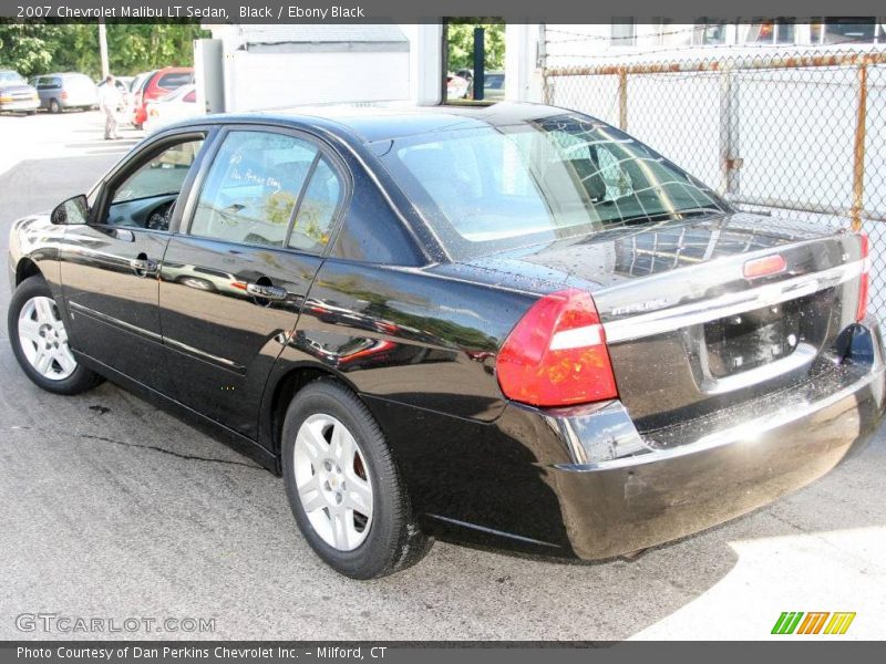 Black / Ebony Black 2007 Chevrolet Malibu LT Sedan