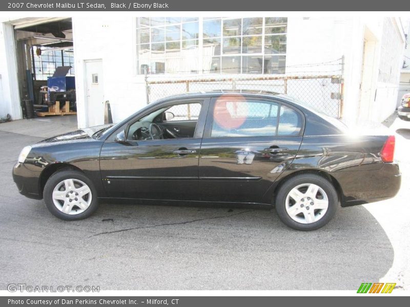 Black / Ebony Black 2007 Chevrolet Malibu LT Sedan