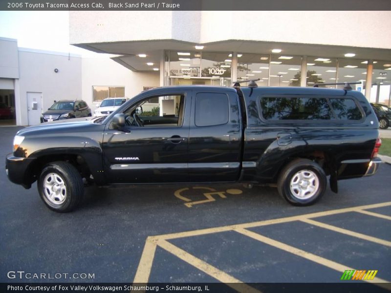 Black Sand Pearl / Taupe 2006 Toyota Tacoma Access Cab