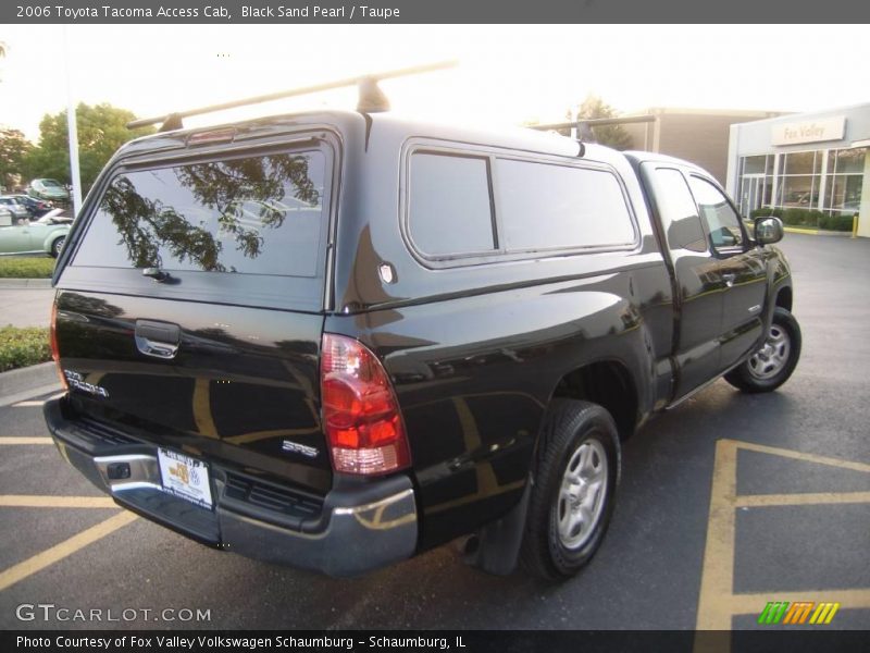 Black Sand Pearl / Taupe 2006 Toyota Tacoma Access Cab