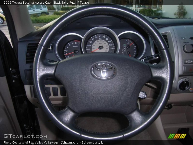Black Sand Pearl / Taupe 2006 Toyota Tacoma Access Cab
