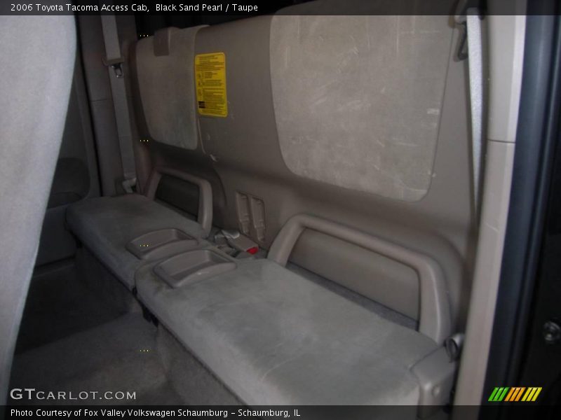 Black Sand Pearl / Taupe 2006 Toyota Tacoma Access Cab