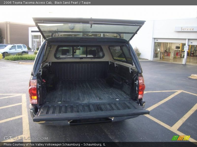Black Sand Pearl / Taupe 2006 Toyota Tacoma Access Cab