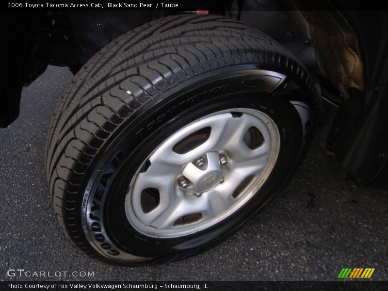 Black Sand Pearl / Taupe 2006 Toyota Tacoma Access Cab