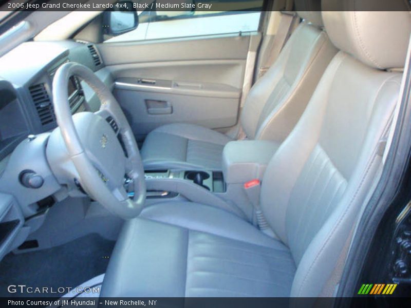 Black / Medium Slate Gray 2006 Jeep Grand Cherokee Laredo 4x4