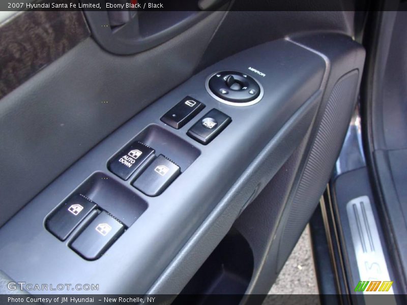 Ebony Black / Black 2007 Hyundai Santa Fe Limited