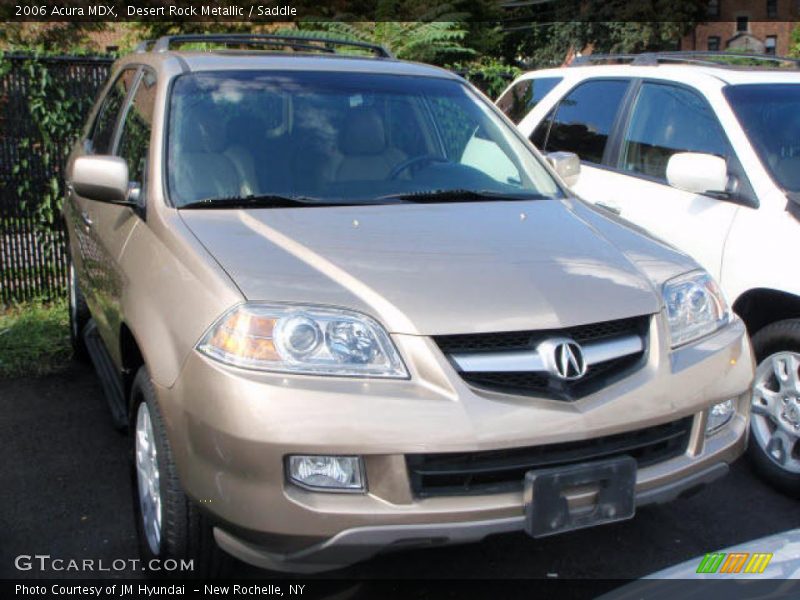 Desert Rock Metallic / Saddle 2006 Acura MDX