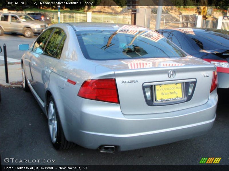 Alabaster Silver Metallic / Ebony 2006 Acura TL 3.2