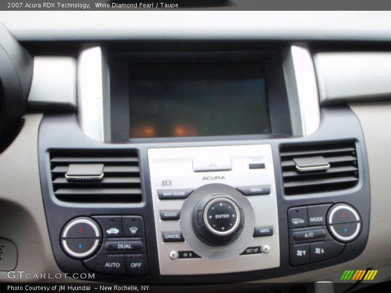 White Diamond Pearl / Taupe 2007 Acura RDX Technology
