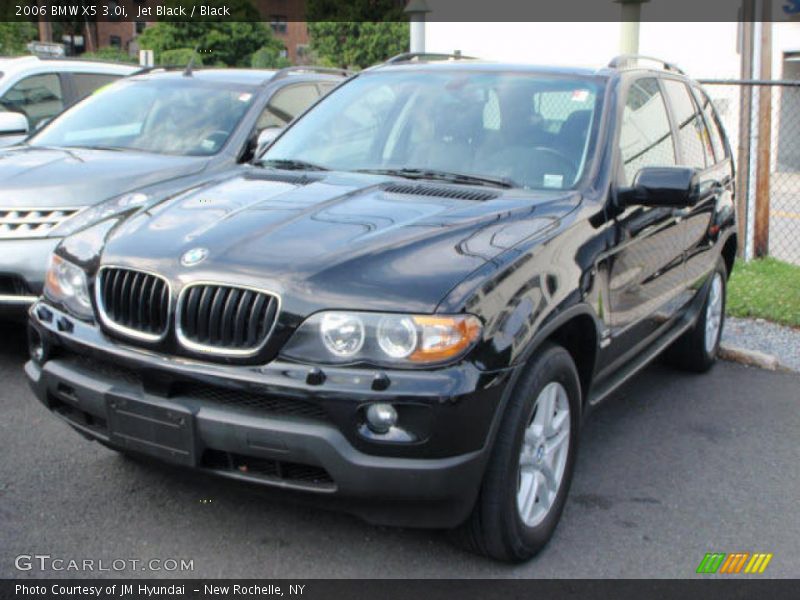 Jet Black / Black 2006 BMW X5 3.0i