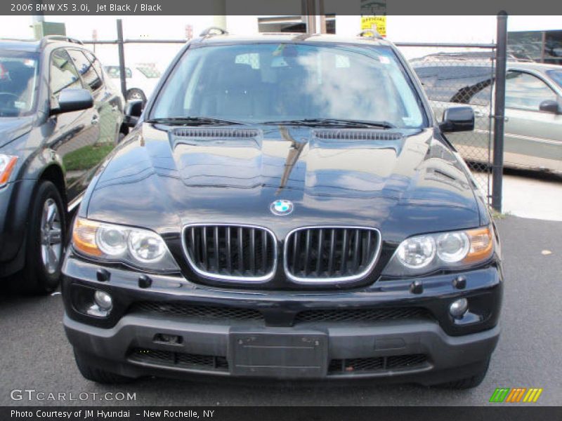 Jet Black / Black 2006 BMW X5 3.0i