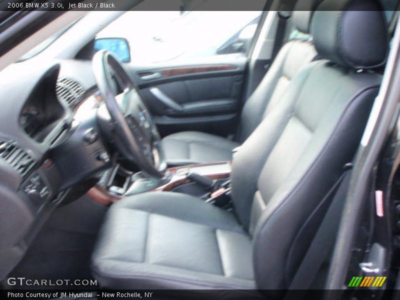 Jet Black / Black 2006 BMW X5 3.0i