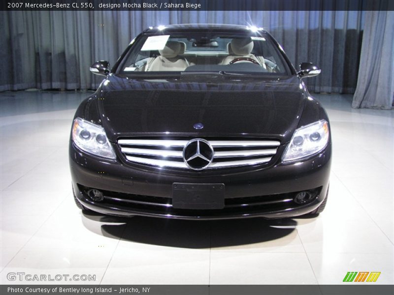 designo Mocha Black / Sahara Biege 2007 Mercedes-Benz CL 550