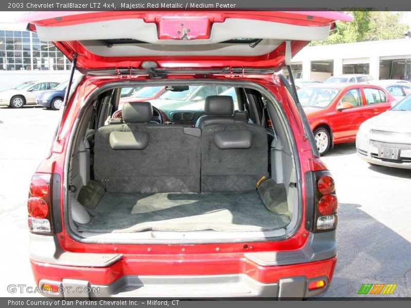 Majestic Red Metallic / Medium Pewter 2003 Chevrolet TrailBlazer LTZ 4x4