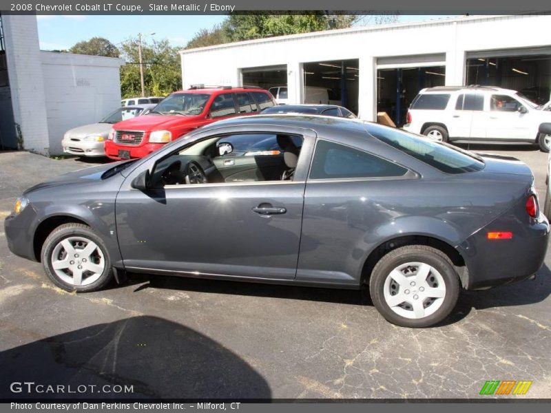 Slate Metallic / Ebony 2008 Chevrolet Cobalt LT Coupe