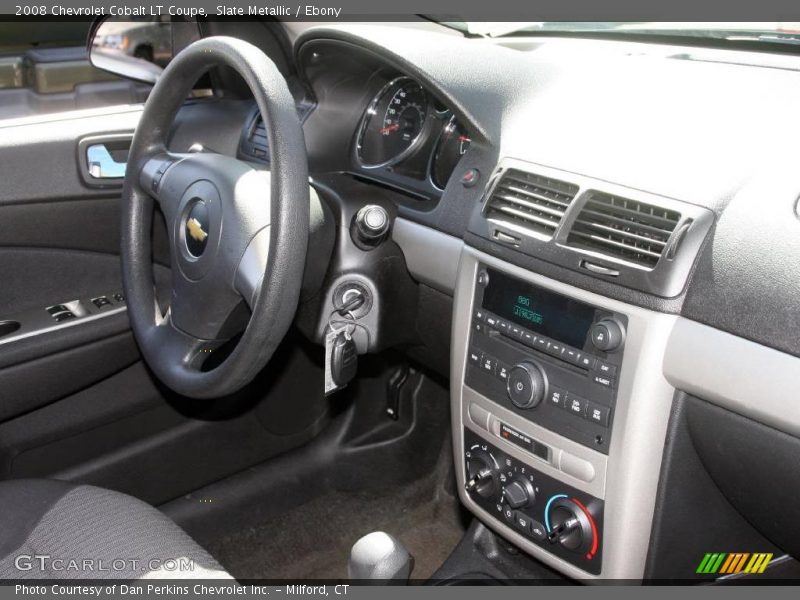 Slate Metallic / Ebony 2008 Chevrolet Cobalt LT Coupe