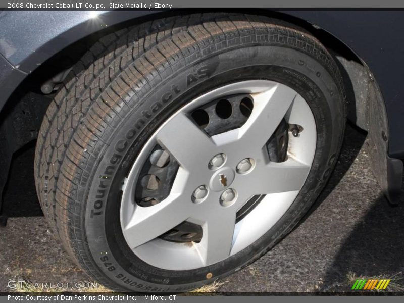 Slate Metallic / Ebony 2008 Chevrolet Cobalt LT Coupe